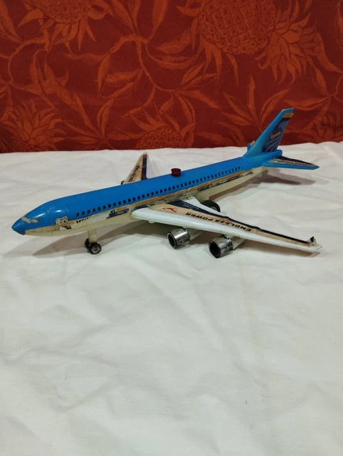 Jouet Ancien Avion Tôle AMERICAN AIRLINES GÉNÉRAL DYNAMICS Made In Japan RARE