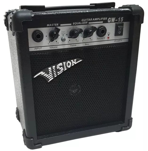 E-Gitarrenverstärker-Amp,  Modell GW15,MSA,Kopfhörereingang,Verzerrer 20 Watt !!