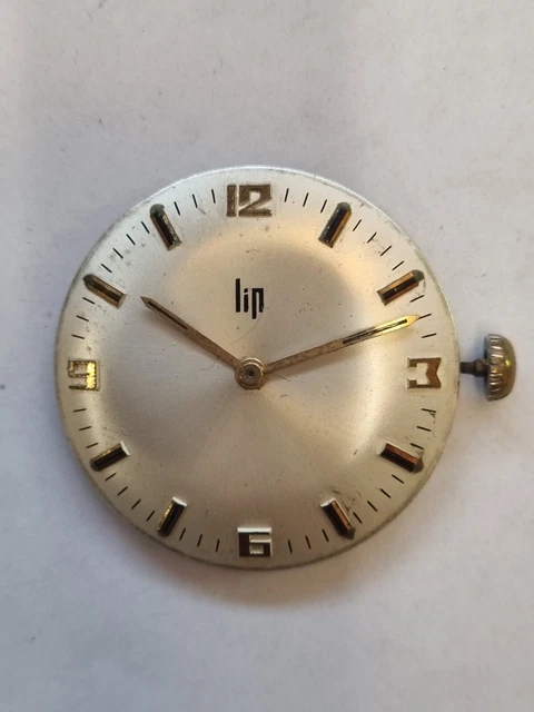 Ancien Mouvement Montre Mécanique LIP - Pièce D'horlogerie Vintage