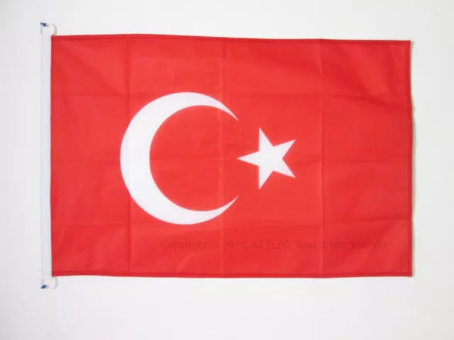 Pin's Drapeau Turquie flottant - Turc