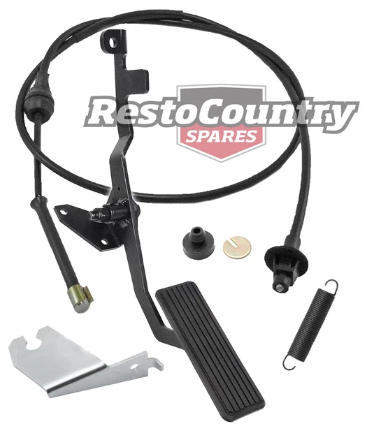 HOLDEN HQ V8 Accelerator Pedal Cable Conversion Starter Kit Pedal+Cable