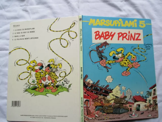 Marsupilani 5 Baby Prinz Eo 1990 Franquin Batem Bel Etat