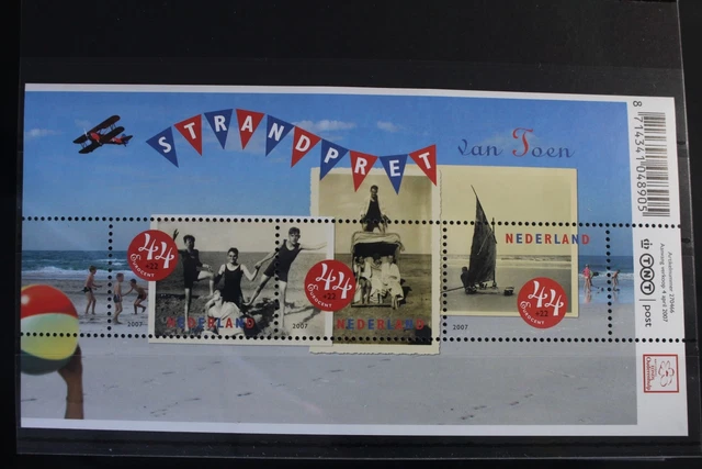 Niederlande Block 102 mit 2494-2496 postfrisch #WB024