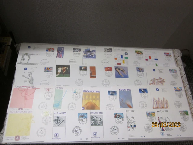 BRD/ Briefe/FDC, ab 80er Jahre, 6 v, Posten u. Lots, Gestempelt