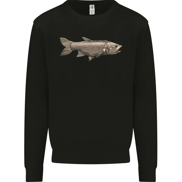 A Bolan Fish Fishing Fisherman Kids Sweatshirt Jumper