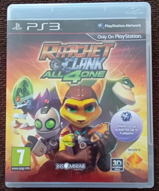 Ratchet and Clank All 4 One PS3 promo promotional rare PlayStation 3 (full  game)