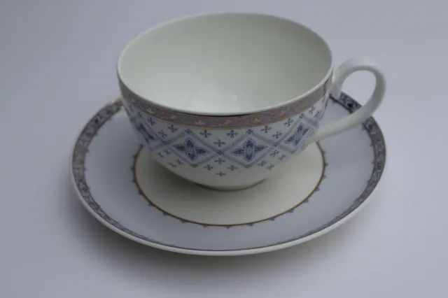 Villeroy & Boch VB Azurea Heinrich gr. Kaffeetasse mit Untertasse 1748