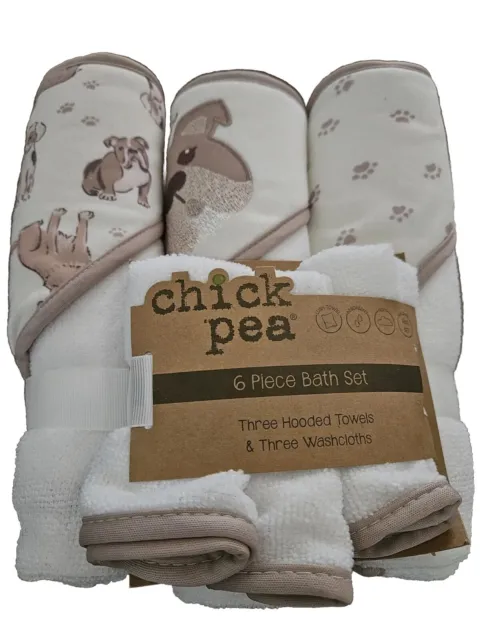 Chick Pea 6 Piece Bath Set