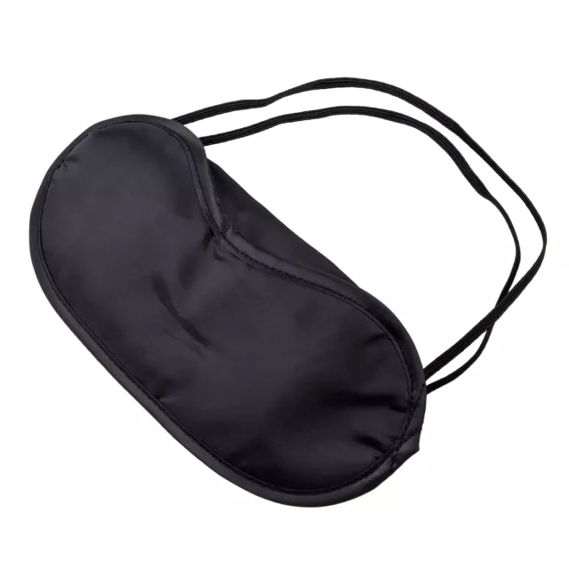 10 Pcs Eye Mask Shade Cover Blindfold Night Sleeping Aid Shield Black New 3