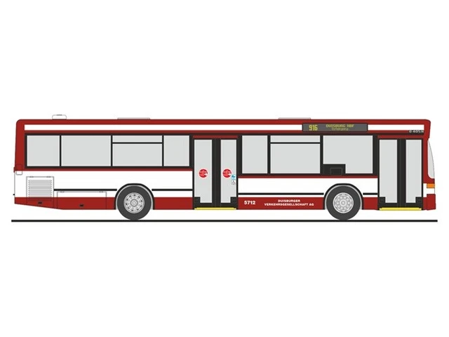 Rietze 75222 - Mercedes-Benz O 405 N2 Zillertalbahn (AT) - Maquette Miniature 1/87 Neuve Sous Blister