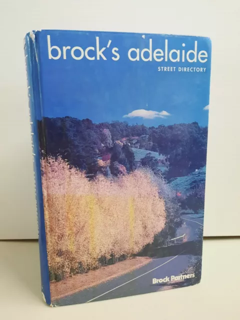 Brocks Gregorys Adelaide Street Directory 50th Edition 2002 HC