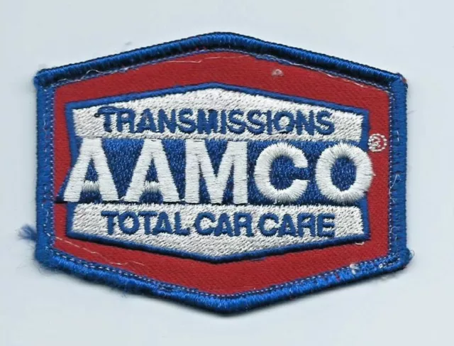 AAMCO tramissiions total car care employee patch 2-1/2 X 3-1/4 #1938