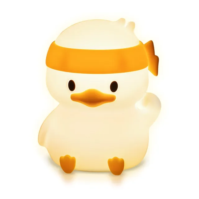 Groov-e Cuties- Ella Duck, Colour Changing LED Night Light  for Kids Bedroom