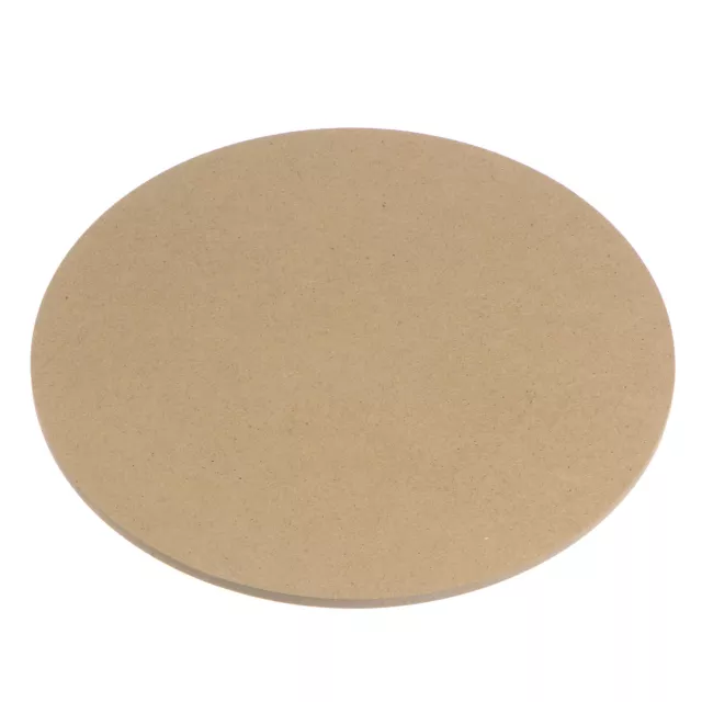 Unfinished Wood Circles Disc Cutouts, 10" Wood Round Slices, 0.2" Thick 3