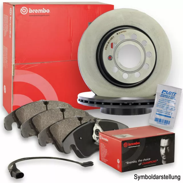 Brembo Bremsscheiben Ø312mm + Beläge vorne für Audi TT 8N VW Golf 4 Seat Leon