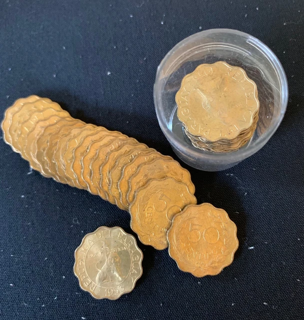 Lot of 30 Paraguay 50 Centimos 1953  AL21