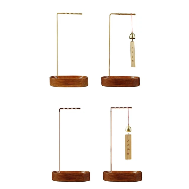 Lot Carillons Vent Carillons Éoliens Arc-en-Ciel Enfants - Lot De 12 - Bois Naturel Carillons Bois Arc-en-ciel Enfants