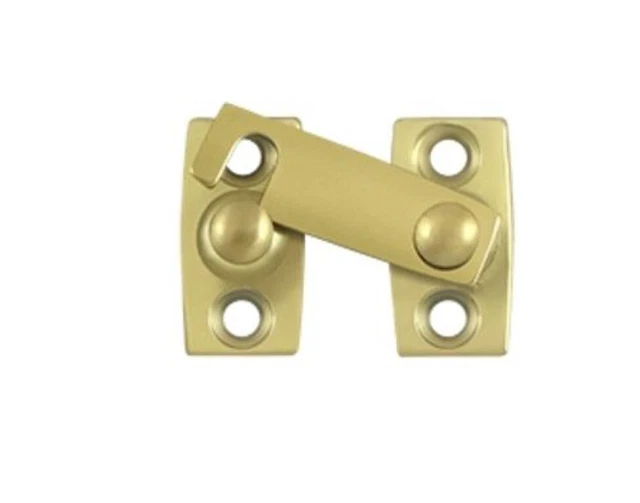 SHUTTER BAR DOOR Latch Solid Brass 11/8 Inch in 8 Finishes by Deltana