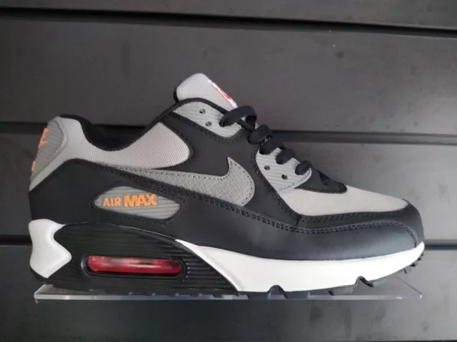 Size UK 11 - Nike Air Max 90 Black/Grey