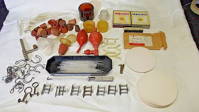 Vecchio Materiale Per Laboratorio Farmaceutico Misto Lotto 10