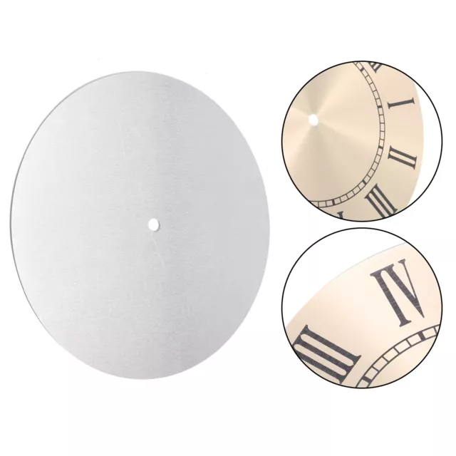 Roman Numeral Wall Clock Dial Face Replacement 95 Inch Thick Aluminium Metal 2