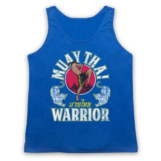 Muay Thai Warrior Martial Arts Expert Mma Fight Slogan Unisex Tank Top Vest