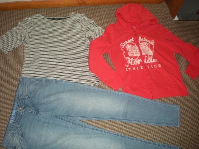 Bundle Girls Clothes age 15-16yrs Jeans Tops Hoodie Dress Skirt Jumper Fat Face 2