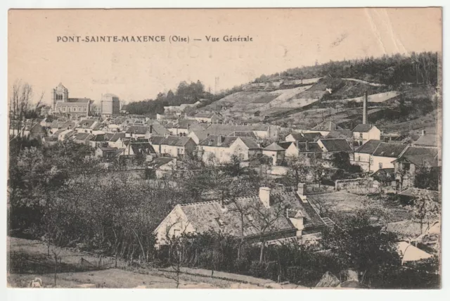 PONT SAINTE MAXENCE - Oise - CPA 60 - Vue generale