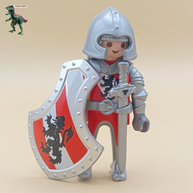 PLAYMOBIL Vintage Chevalier Du Lion - Sets Médiévaux 3268 3314 - Chariot + Catapulte