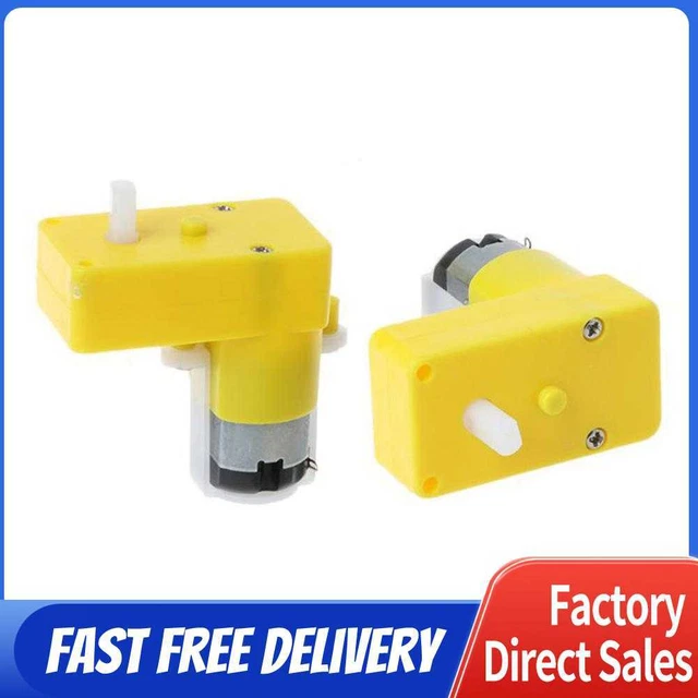 L-type Shaft DC Motor Electric Gear Motor for Robot Smart Car Toys DIY Model