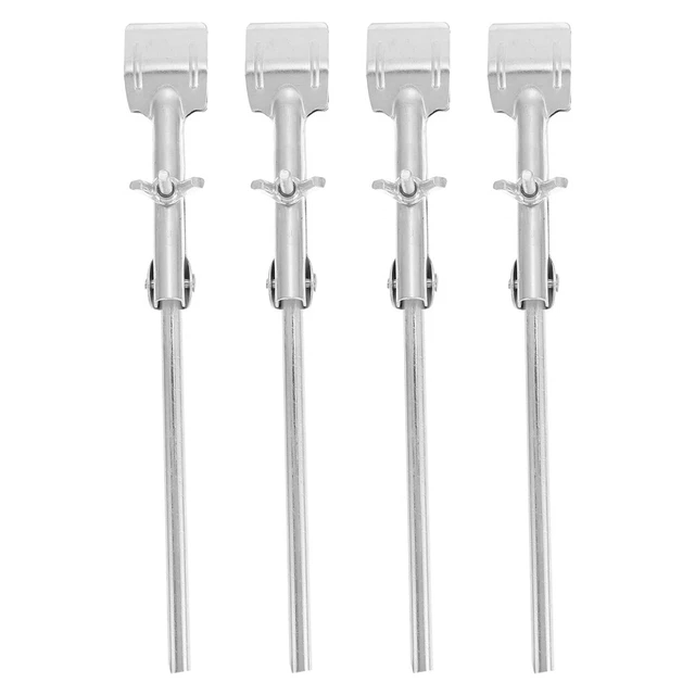 4pcs Test Tube Clamp Laboratory Stand Clip Laboratory Flask Clip