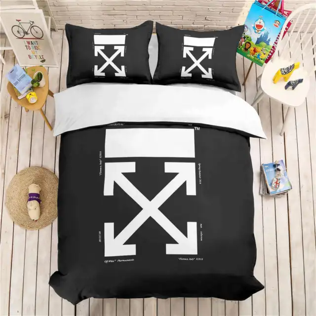 Virgil Abloh X IKEA MARKERAD Quilt Cover and Pillow Case - Single Bed –  Leerdo2.0