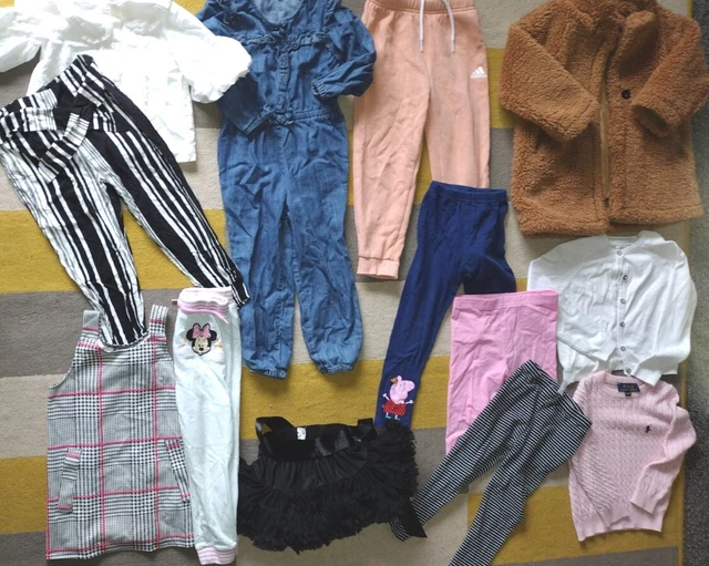 Girls 3-4 Years Bundle Jacket,Cardi,Jumpsuit,Jumper, Leggings,Tops,Skirt