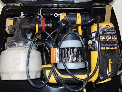 WAGNER Flexio 3000 Handheld HVLP Paint Sprayer used once