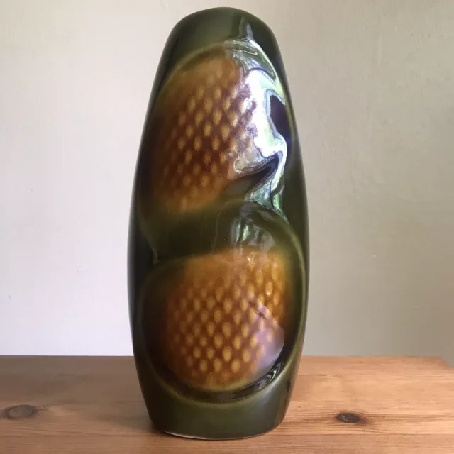 Mid Century Vintage Studio Art Pottery Vase by Ditmar Urbach Czechoslovakia