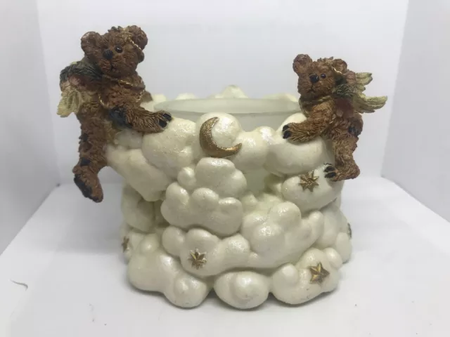 Boyds Bears Angel Bear Candle Holder Votive  Clarence Angelica Ariel REPLACEMENT