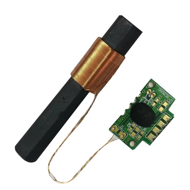 DCF77 Empfängermodul mit Antenne für zuverlässige Zeit- und Datumskalibrierun