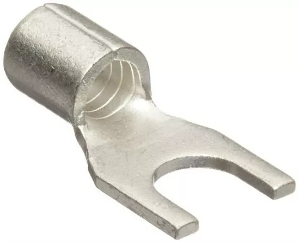 Non-Insulated Fork/Spade Terminals - 6 Awg - 5/16" Stud Size - MORRIS-11548