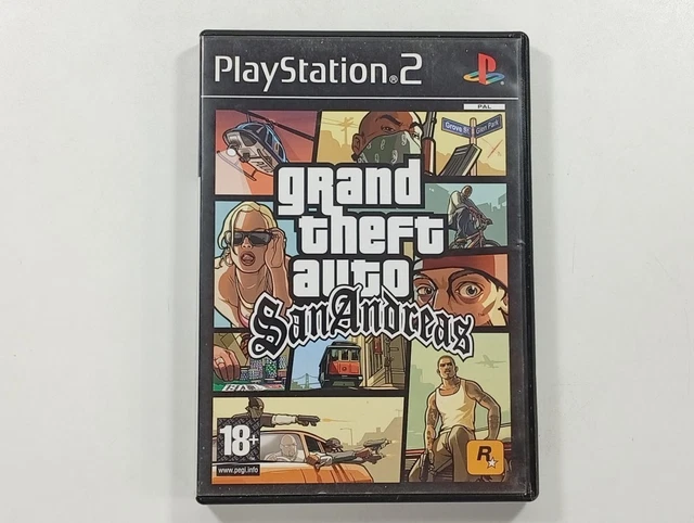 Grand Theft Auto San Andreas – PS2, Version Française, NEUF Sous Blister