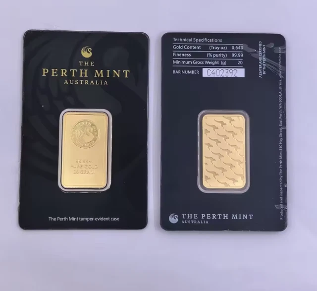 6 X 24k Pure Gold .999 Fine Bars – 1/10g Each, Freshly Minted, USA Made