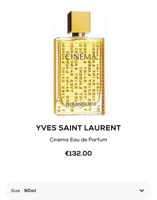 Cinema ysl perfume price sales