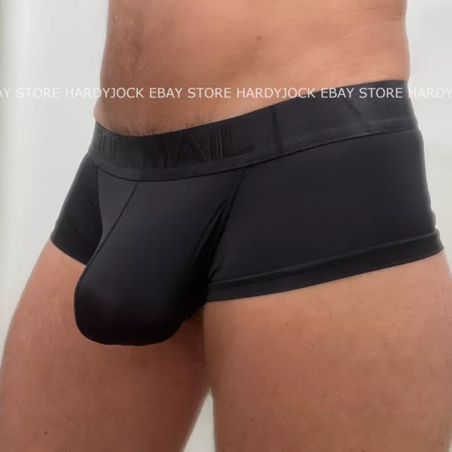 JOCKMAIL Men's Cotton Briefs Sexy High Cut Sport Panties Low-waist Underwear