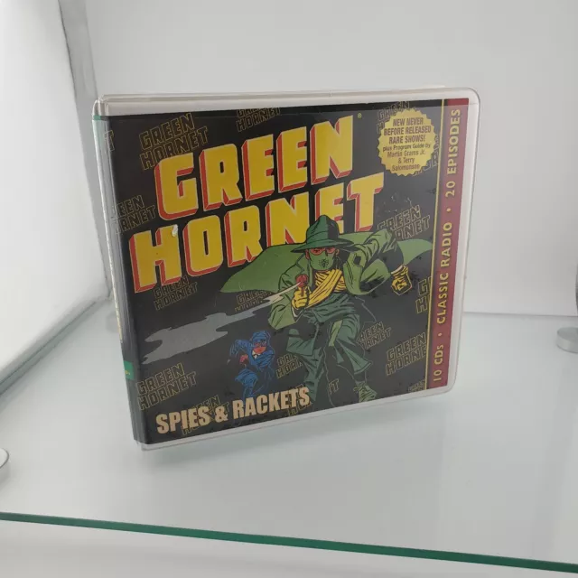 Green Hornet Spies & Rackets Radio Shows 10 CD 20 Episode Set