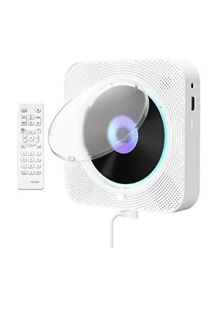 Lecteur CD Bluetooth Gueray - Haut-parleur Intégré, Radio FM, USB
