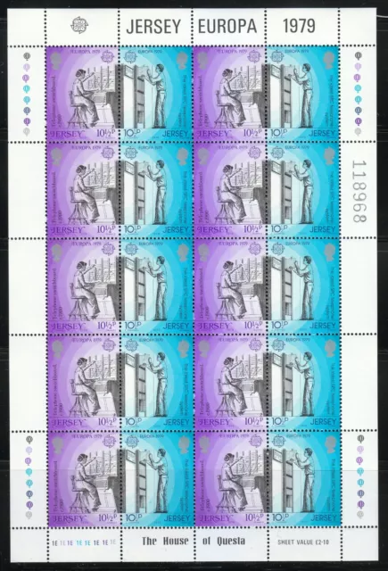 Jersey 1979 MNH Mi KLB 192C-195C Sc 203a,205a EUROPA. Postal History .Perf 15 ** 3