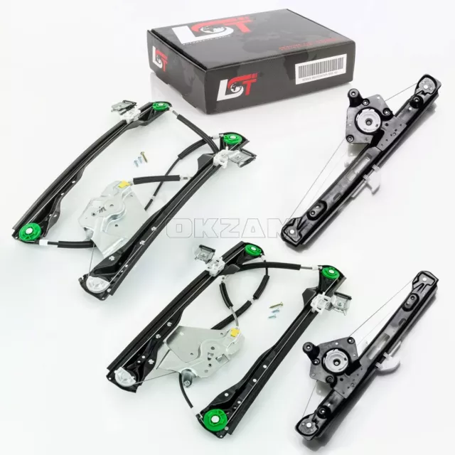 4x Electric Window Regulator Front Rear Left Right for Ford Focus 1 I