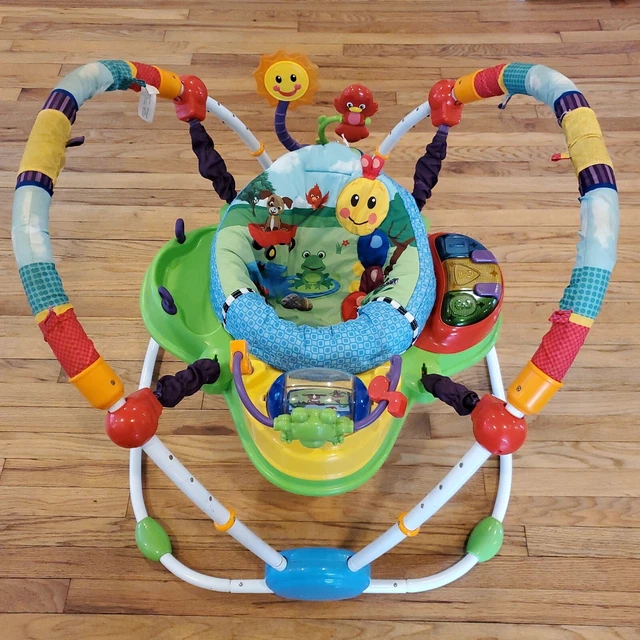 BABY EINSTEIN IMMACULATE Neighborhood Friends Activity Jumper sensory