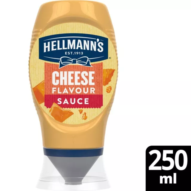 Hellmann's Käse Quetsch Sauce 250ml Packung 4