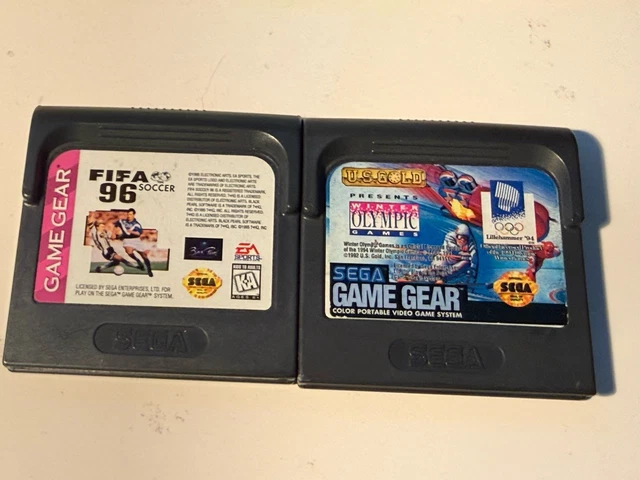 Cartouche Winter Olympics U.S.GOLD Pour Sega Game Gear - Loose, Bon État, Sans Boîte