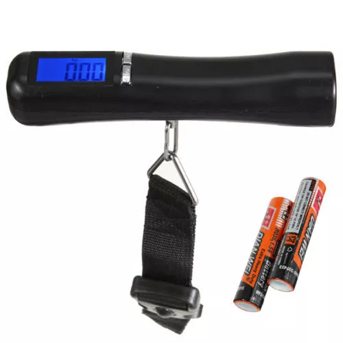 40kg/10g Portable Electronic Digital LCD Hook Hanging Travel Luggage Scale 88lbs